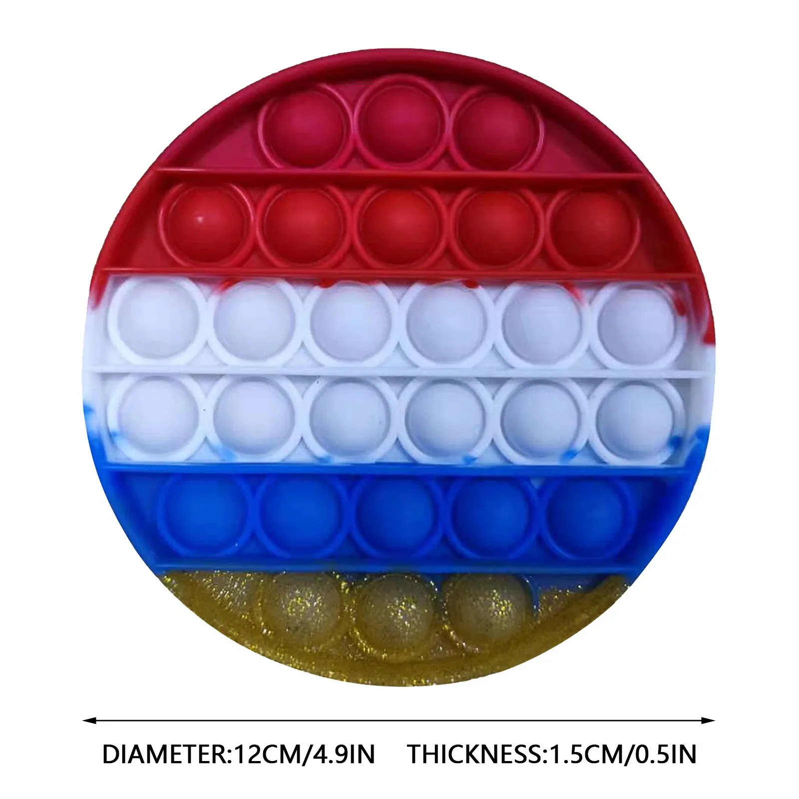 

Push Bubble Fidget Sensory Toy Autism Special Needs Stress Reliever Adult Kids Funny Anti-stress Pops Fidget Reliver Stress Toys