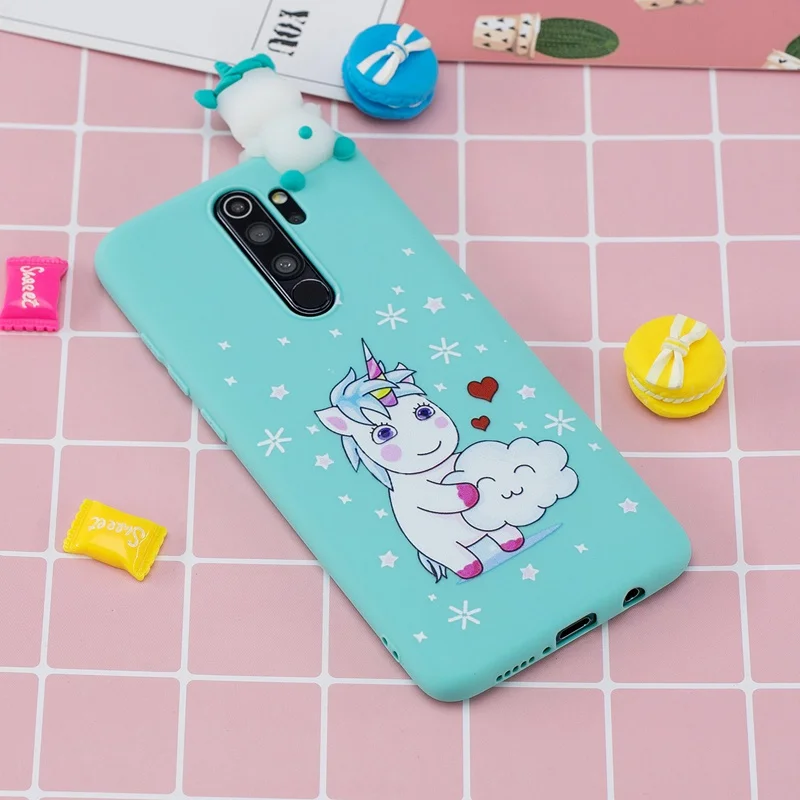 3D игрушки силиконовые для Xiaomi Redmi Note 8 чехол Redmi Note 8 Pro 8T 8A конфеты Мягкий мультфильм Redmi Note 8 чехол Redmi Note 8 Pro Чехол