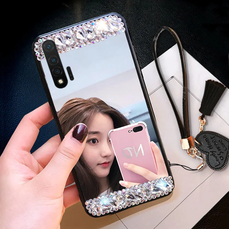 Зеркальный силиконовый чехол для Huawei Honor 20 Pro 10 Lite 8A 8C 9X P30 P20 20S View | Мобильные
