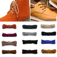 1pair round shoelaces polyester solid classic martin boot shoelace casual sports boots shoes lace 80100120140160 cm