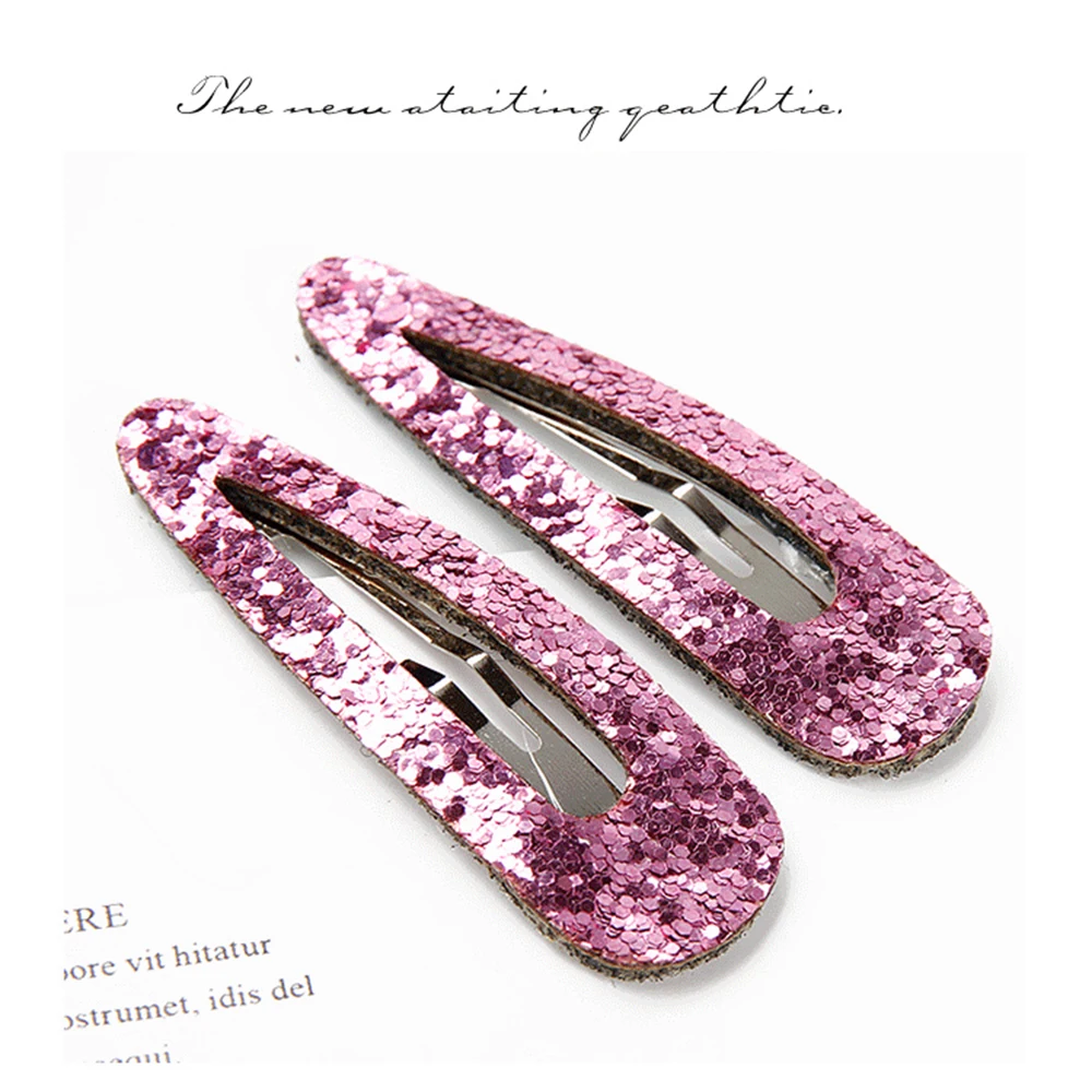 2 шт./компл. японские девушки BB заколки для волос блестящие шпильки с блестками