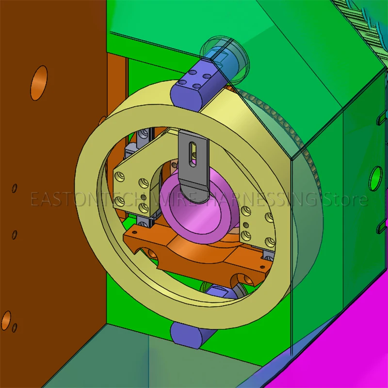 Машина для резки жесткой трубы eouttech EW 12B Монтажный жгут