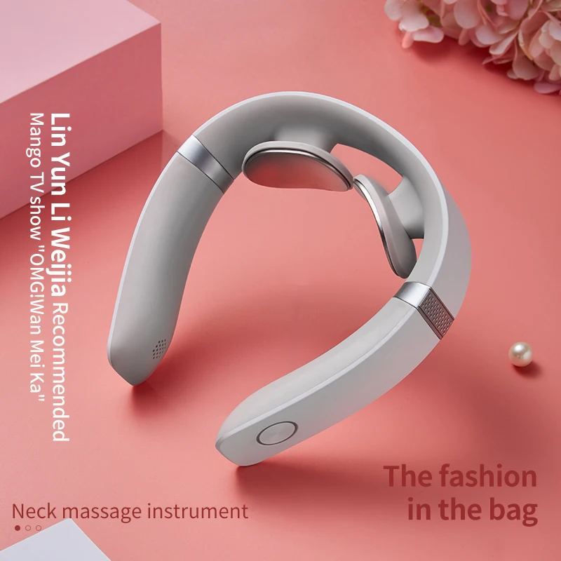 

Neck Massager Relax Electric Pulse Smart Electric and Shoulder Neck Pain Tools Cervical Vertebra Physiotherapy Massager