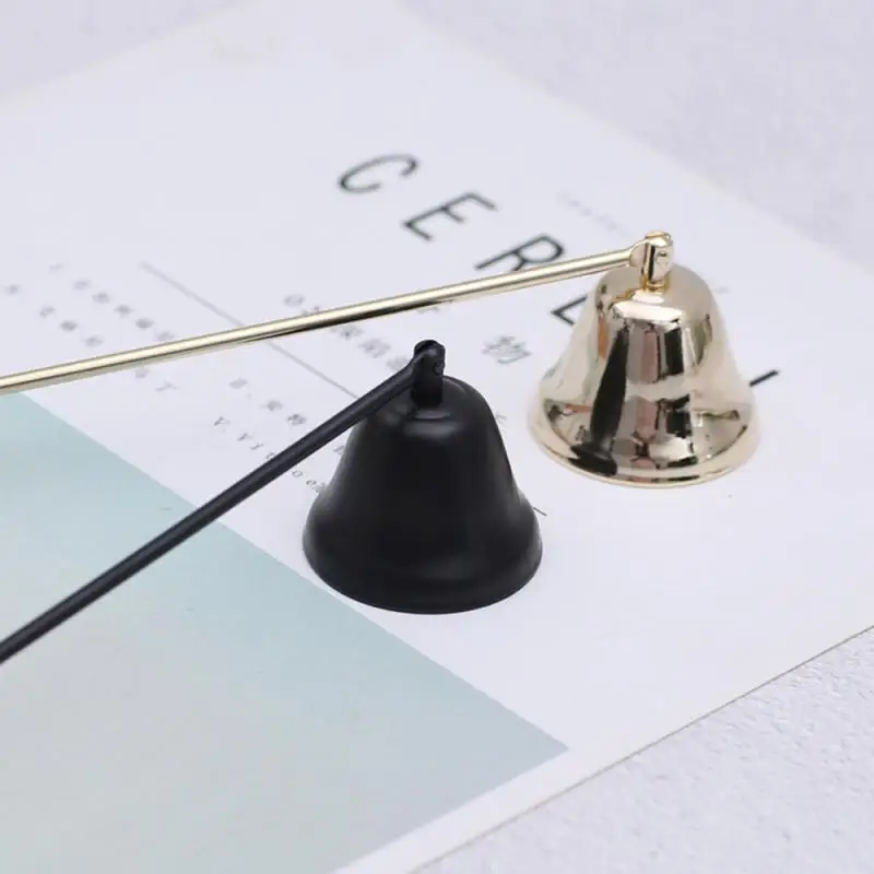 New Stainless Steel Home Smokeless Candle Wick Bell Snuffer Hand Put Off Tool Kit Accessories Holders | Дом и сад