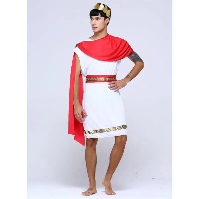 Пара костюм короля греческой богини карнавальный на Хэллоуин римской принцессы