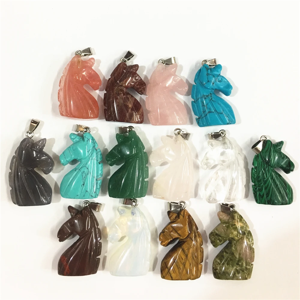

Hot Super Deal Fashion Mixed Color Natural Opal Stone Pendants Charms Unicorn for Necklace Jewelry Making 5Pcs/Lot Free Shipping