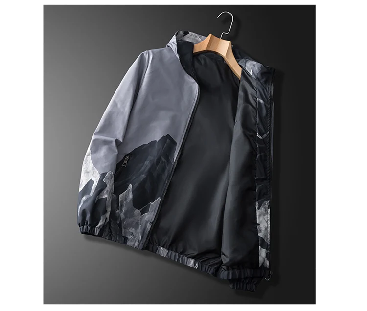 

2021 Autumn Jacket Women Windbreaker Coat Causal Basic Print Night Sky Zipper Lightweight Women Hooded Jackets Coat veste femmen