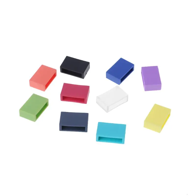 

10PCS Fastener Secure Ring Loop Holder Silicone Wristband Watchband Clasp Keeper Bracelet Replacement Accessories for garmin