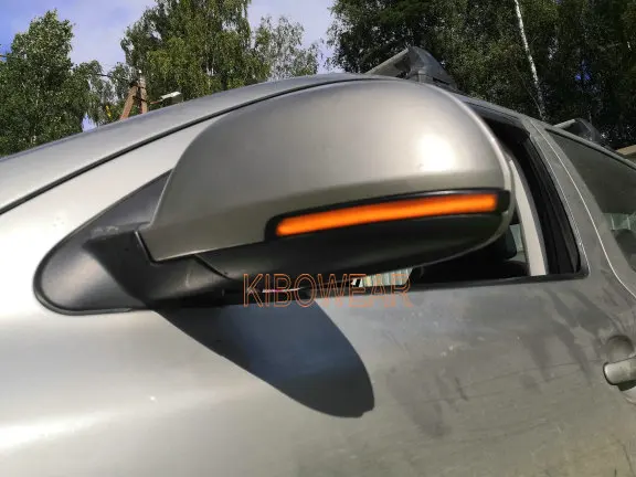 Sequential Blinker LED For Skoda SuperB B6 3T Octavia MK2 A5 Turn Signal Mirror light 2009 2010 2011 2012 Dynamic arrow | Автомобили и