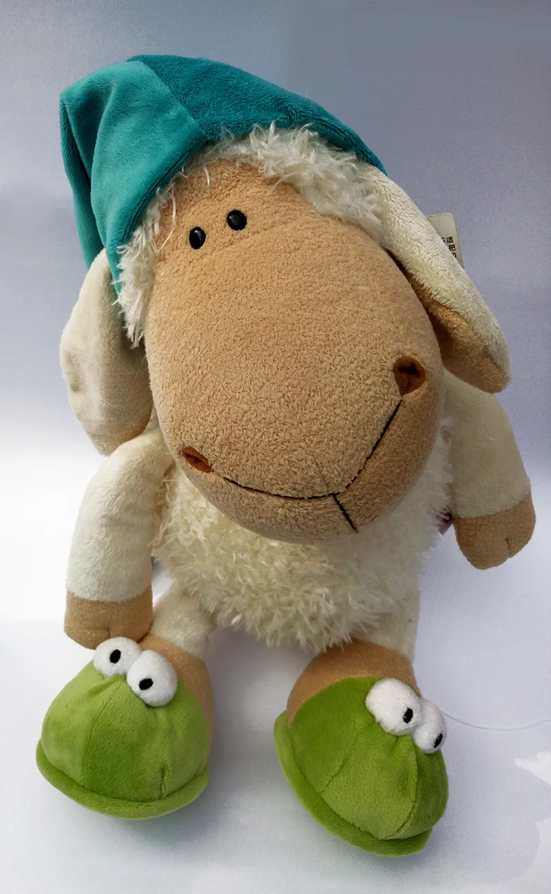 35 см 50 80 немецкая Сонная овечка детский подарок на день рождения Милая 1 шт|children day