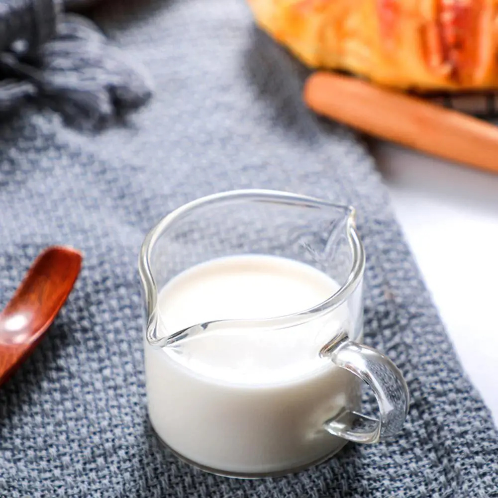 Стеклянный маленький расторопши сгущенный стеклянный кофе чашка для латте