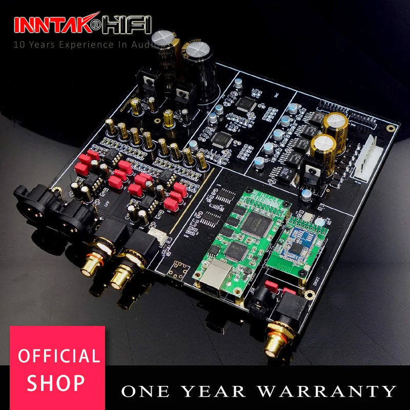 Hi Fi Двойная ЦАП Плата AK4497 поддержка XMOS USB DSD / 32 бит 384K Bluetooth 5 0|Цифро-аналоговые