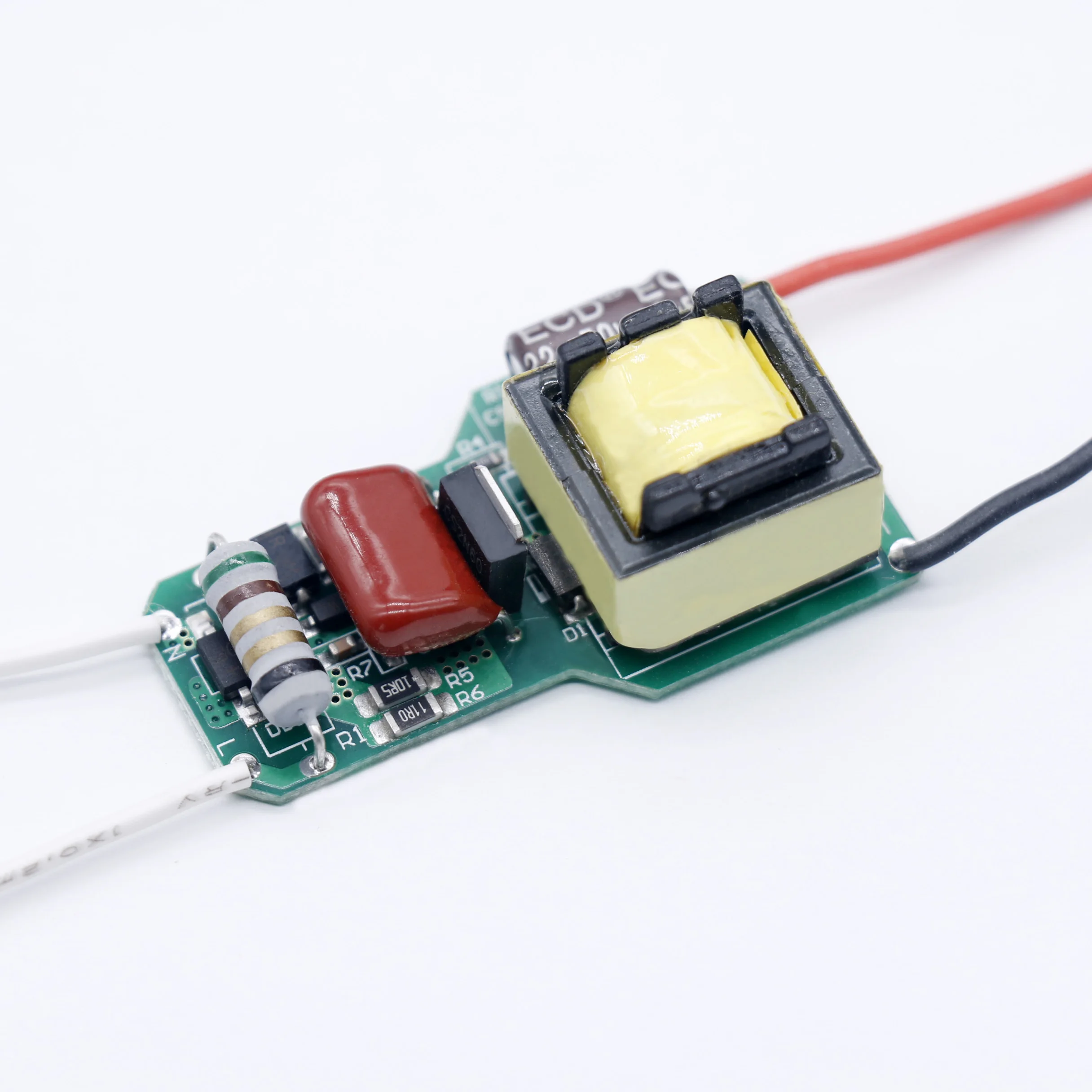 LED SCR Dimmer Driver 1-3w 4-5w 6-7w 8-10w 7-15w 15-24w Silicon control Power Supply Constant Current Voltage Control Lighti | Лампы и