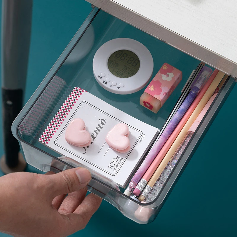 

Ящик Рабочий стол для хранения билетная касса организации студент полки для стола канцелярские невидимые маленькие подвесные J55