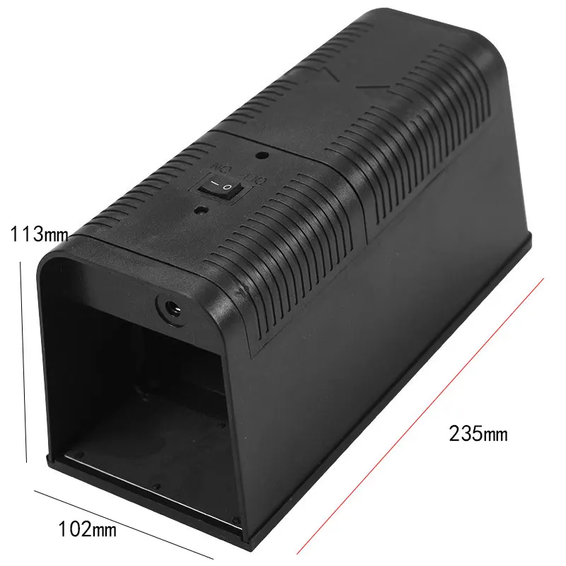 Электронная Мышь Убийца Крыс Zapper Exterminator ловушка гуманный грызун мышь ловушка устройство 235X102X113 мм DC6V
