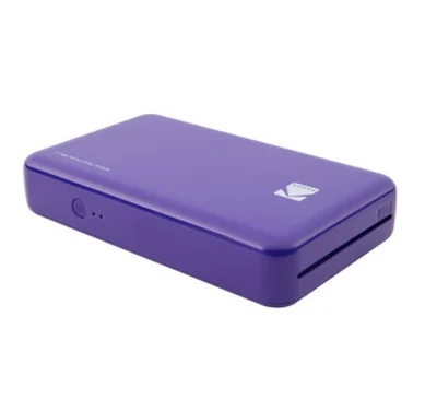 purple PM220 мобильный принтер печатающий фотографии с телефона мини портативный карманный цветной портативный беспроводной домашний маленький фотопринт ручной принтер PM-220 - Цвет: purple