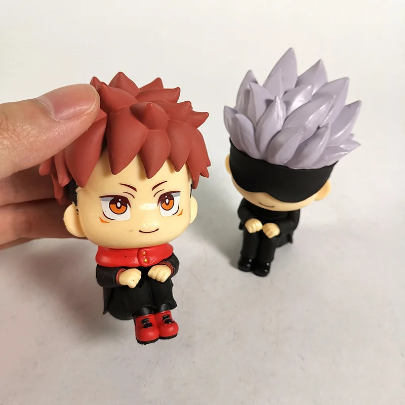 

Jujutsu Kaisen Satoru Gojo Itadori Yuji Rukappu Figure Anime Cartoon Cute Dolls 9cm