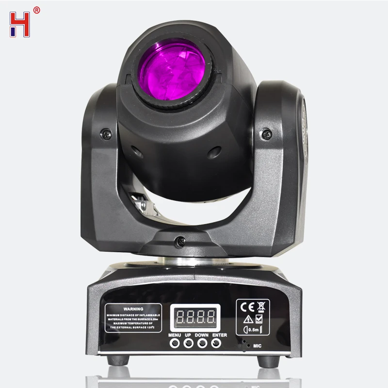 Led движущаяся голова Lyre Spot Мини Вращающийся светильник 30 Вт Dmx Dj 7 гобо эффект