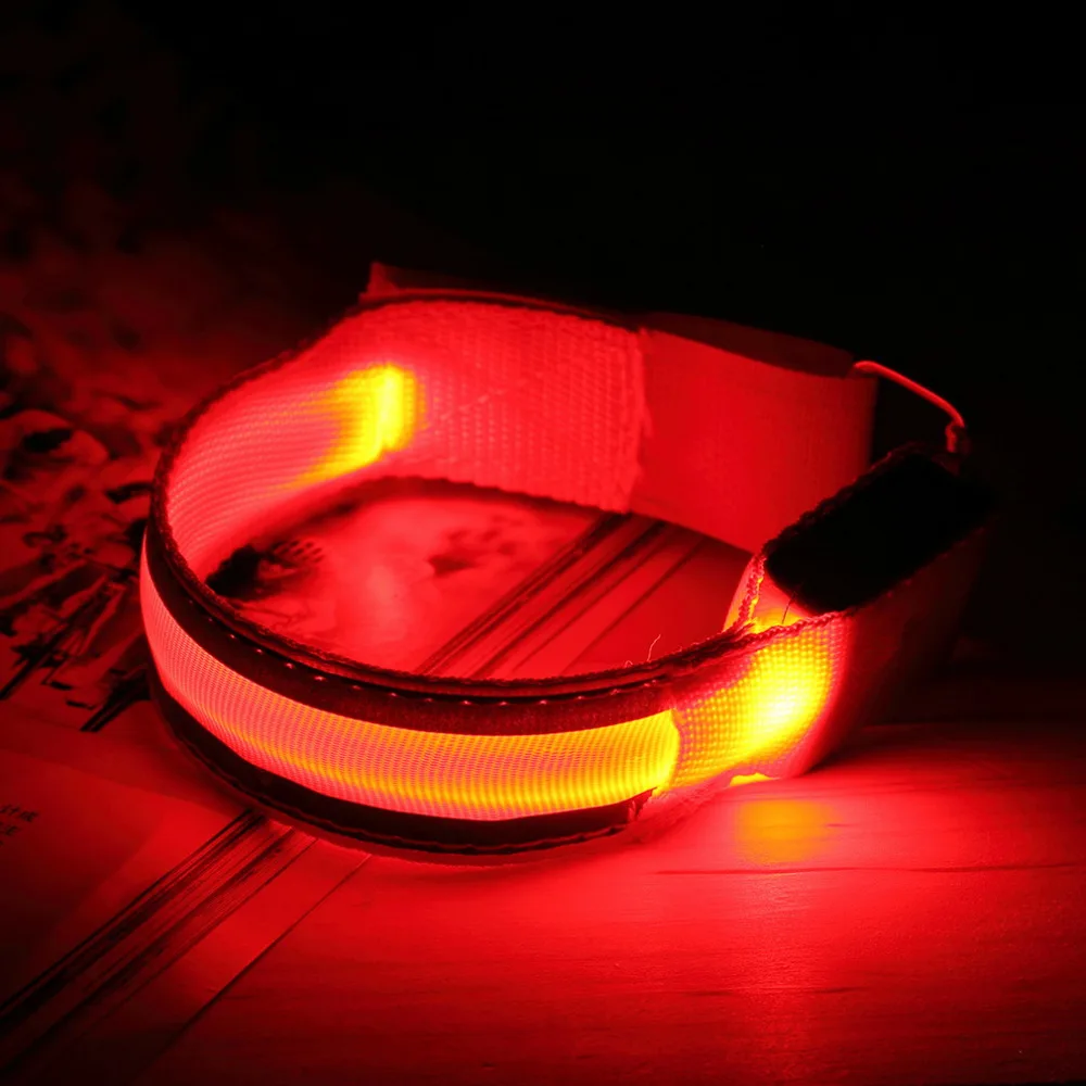 New Arm Warmer Belt Bike LED Armband Safety Sports Reflective Strap Snap Wrap Band Dropshipping 2021 Hot | Спорт и развлечения