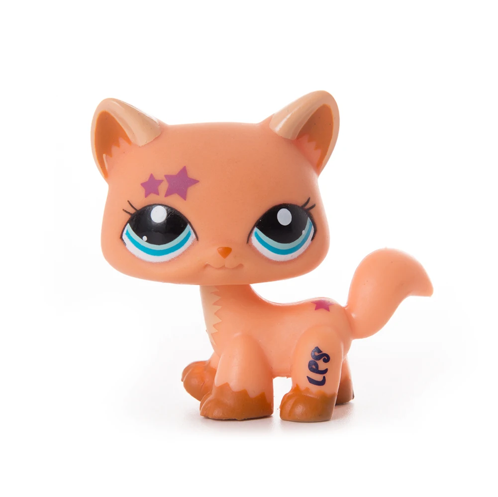Экшн станция LPS Pet Shop розовая игрушка для кота с короткой шерстью Такса колли ПВХ