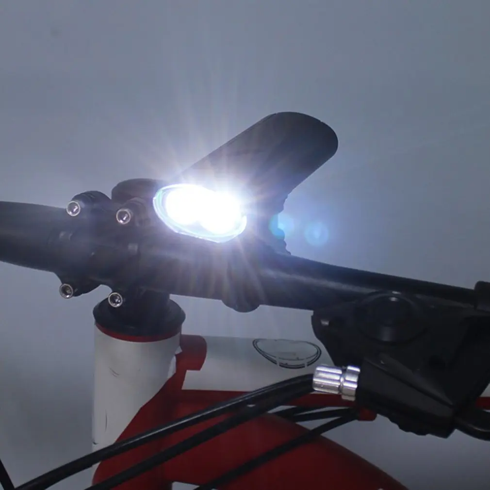 

QB213 USB Rechargeable Bicycle Front Light + Rechargeable Tail Light Easy To Install Rechargeable Flashlight
