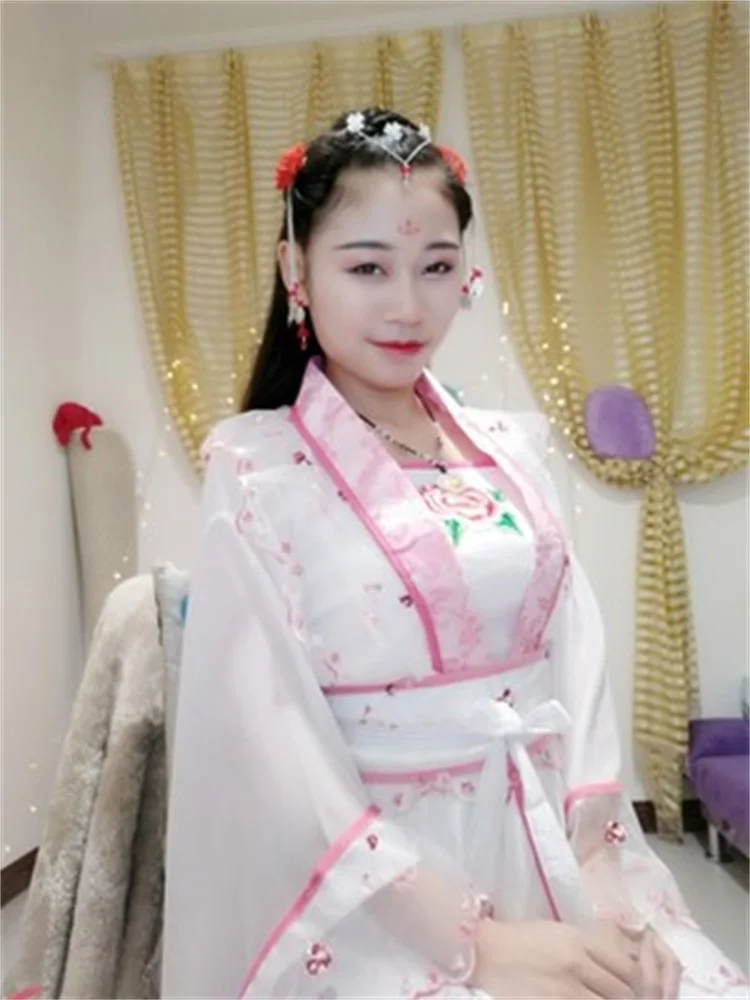 Женская одежда в китайском стиле Хань традиционный костюм оперы гучжэн