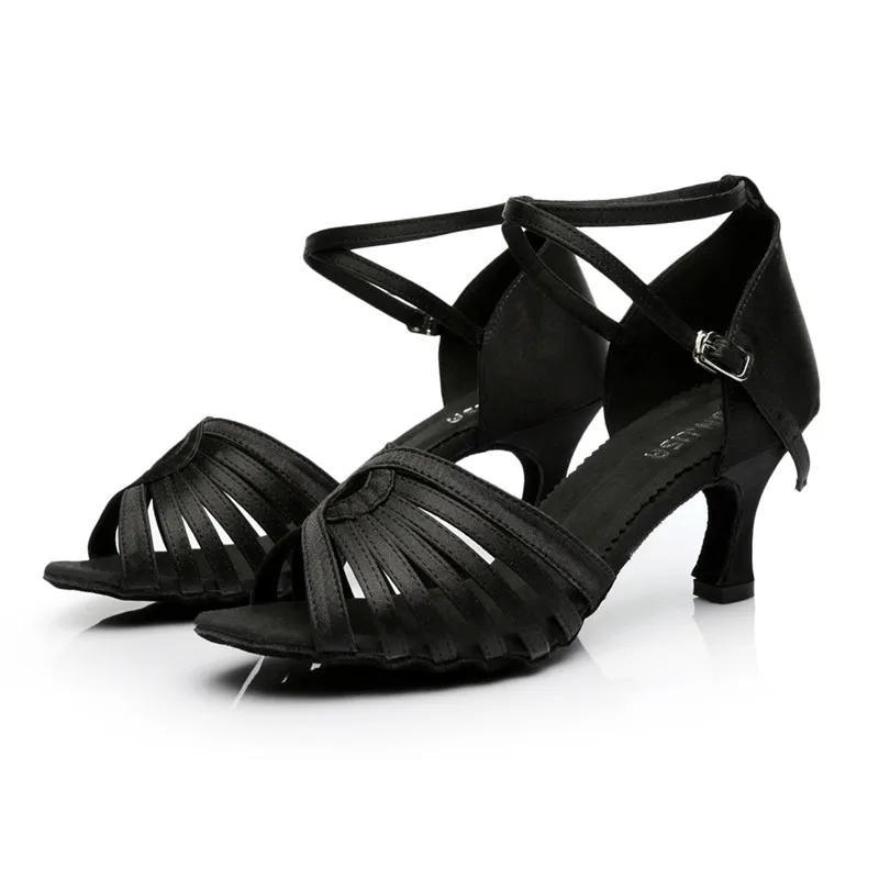 Женские танцевальные туфли SUN LISA для девушек на высоком каблуке сальсы Танго