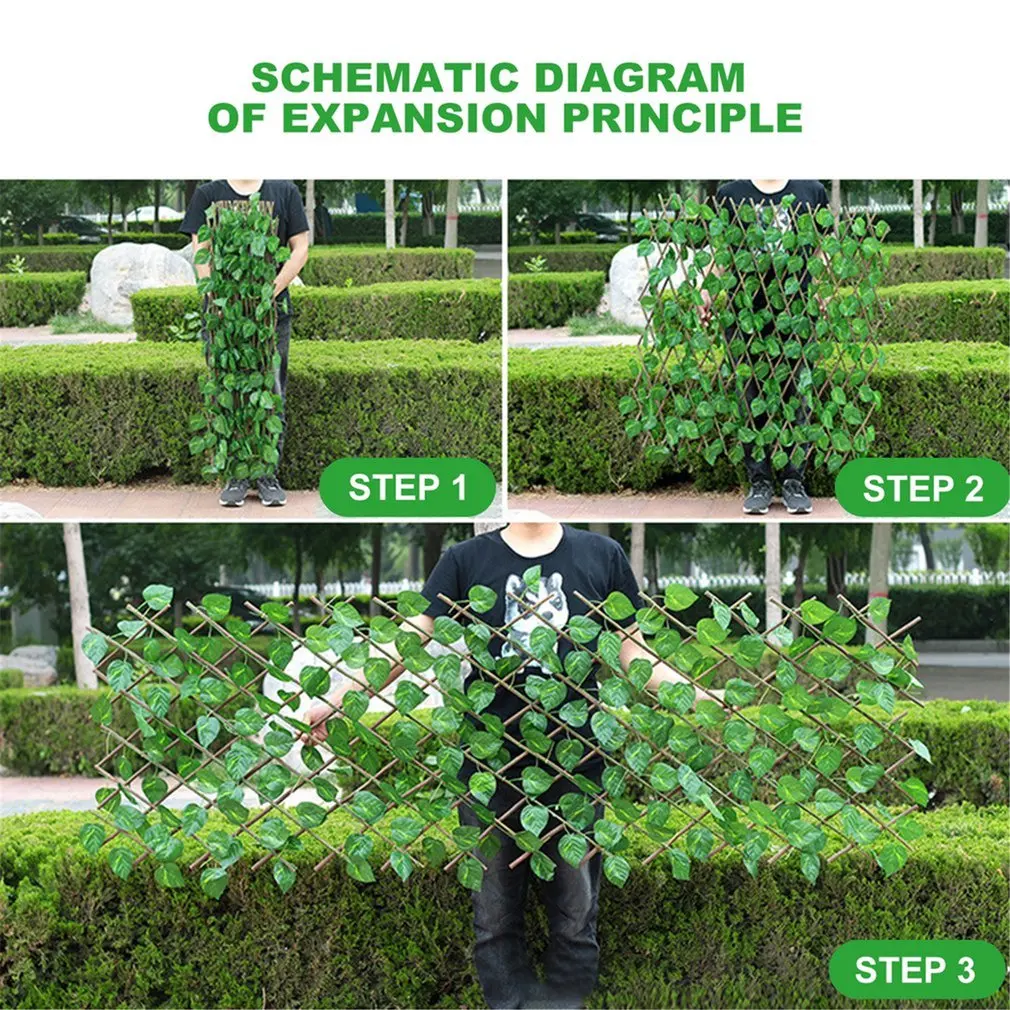 Искусственный садовый ограда из растений с защитой от ультрафиолета экран для