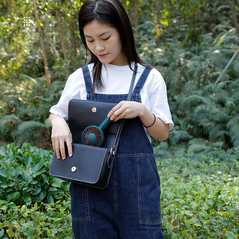 

Mini Portable Fan USB Rechargeable Fan with Night Light Outdoor Handheld Electric Small Fan Air Cooler for Room Table Fan