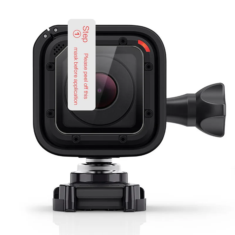 Закаленное стекло Защитная пленка для ЖК-экрана + ткань Gopro Hero 4 Session 5 Спортивная