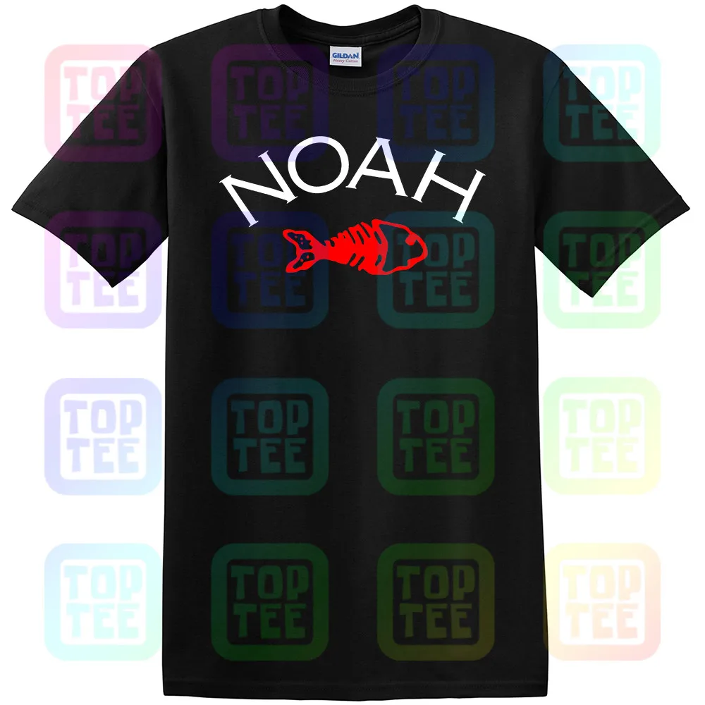 Новинка Уличная Nwt Noah Нью Йорк Мужская Черная Fishbone Core логотип печати Футболка с