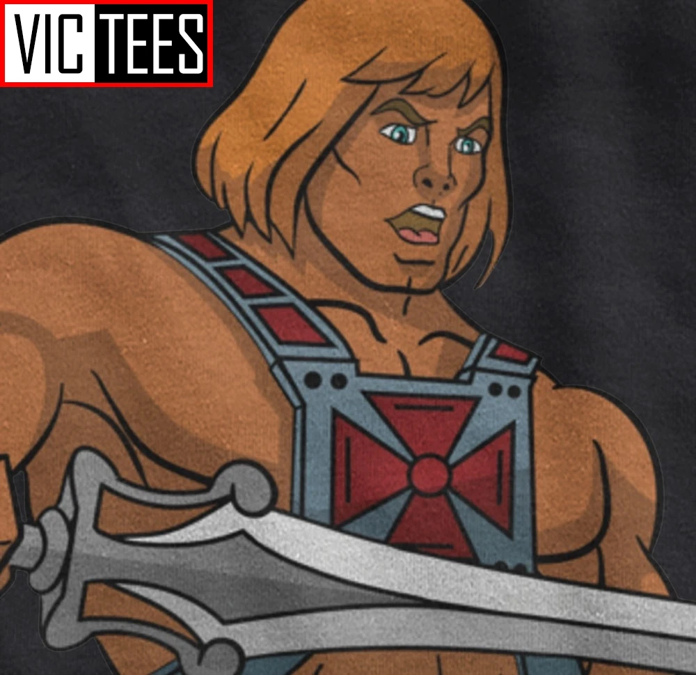 Мужские мастера Вселенной футболки He-Man сделанные в 80-х годах мужские | Мужская