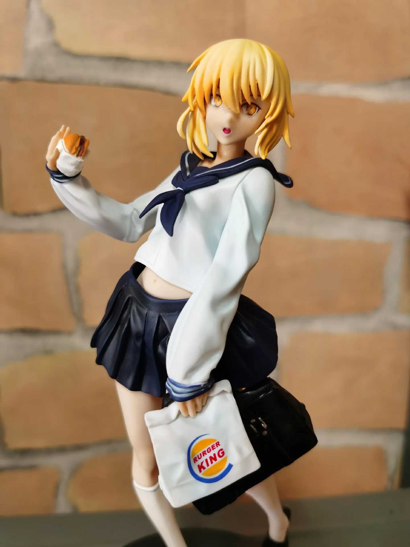 Аниме Fate Grand Order костюмы Сэйбер Altria Pendragon Casual Ver. Экшн-фигурка из ПВХ Коллекционная