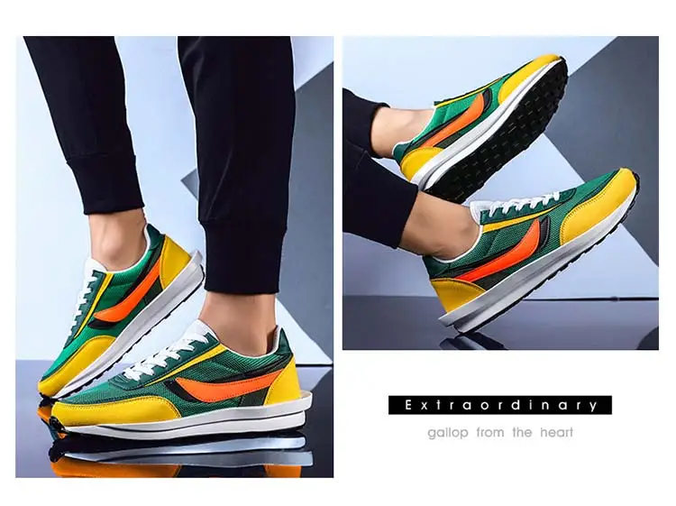 Дизайнерские кроссовки LDWAFFLE/SACAI; мужские и женские кроссовки; роскошные кроссовки для бега; дорожные кроссовки; цвет оранжевый, белый
