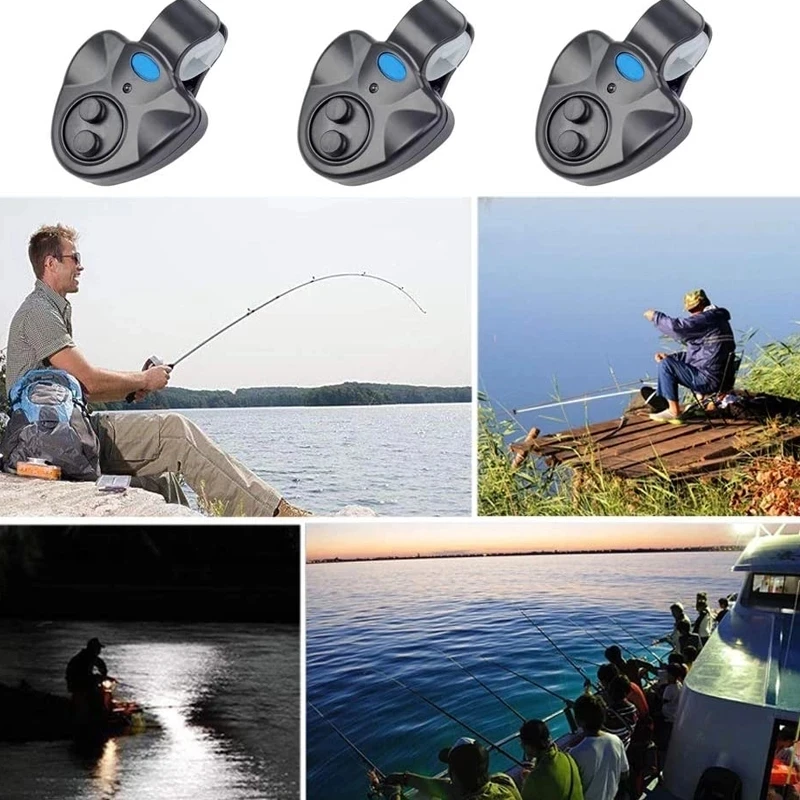 Новый светодиодный индикатор сигнализации для рыбалки портативный сигнализатор