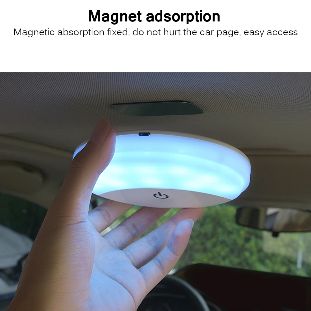 Светодиодный светильник для чтения в салоне автомобиля с автоматической