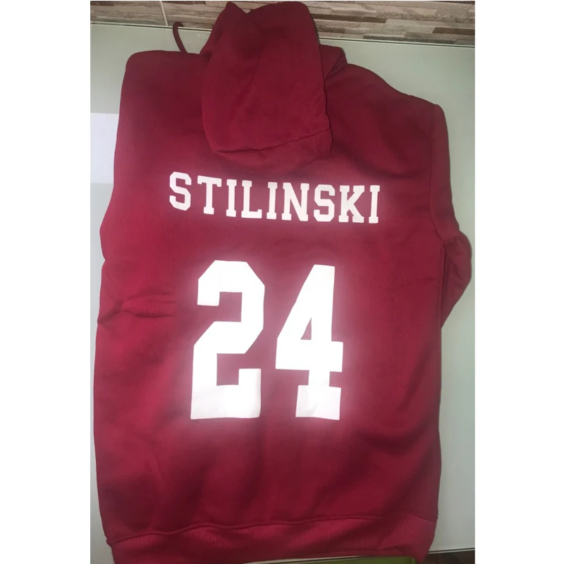 Мужская толстовка Teen Wolf пуловер Stilinski 24 Lahey McCall мужская с принтом красные мужские