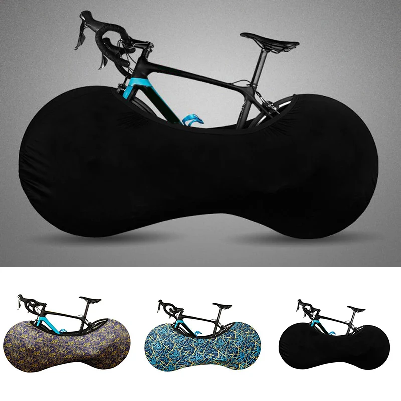 

1pc Bicycle Wheel Cover Bicycle Dust Cover Wheel Cover Bicycle Protector Scratch-proof Storage Bag Polyester And Spandex Materia