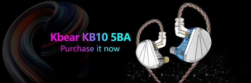 KB EAR F1 наушники с сбалансированной арматурой, наушники для бега, спортивные технологии, Hi-Fi гарнитура с 3,5 мм наушниками MMCX