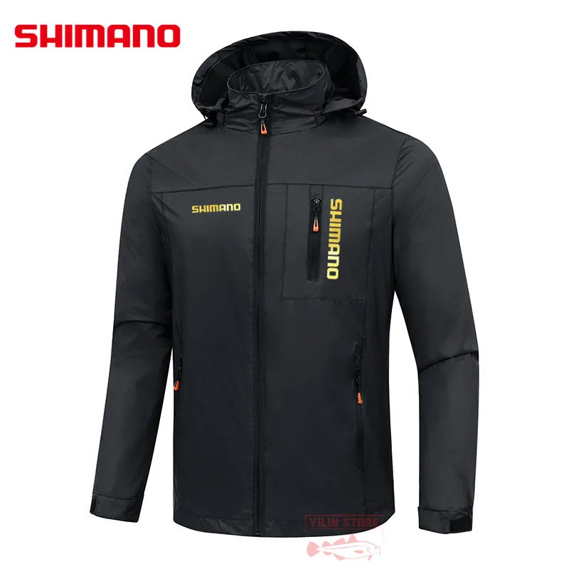 

SHIMANO Fishing Clothes Summer Men Thin Watertight Fishing Jacket Outdoor Windproof Fishing Clothing Long Sleeve Fishing Shirt