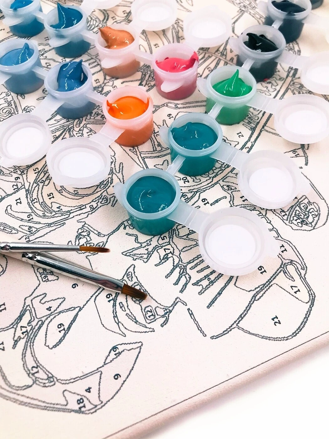 Картина по номерам на холсте Музыка КИШ Король и Шут Михаил Горшенев - 6636 В 60x40 |