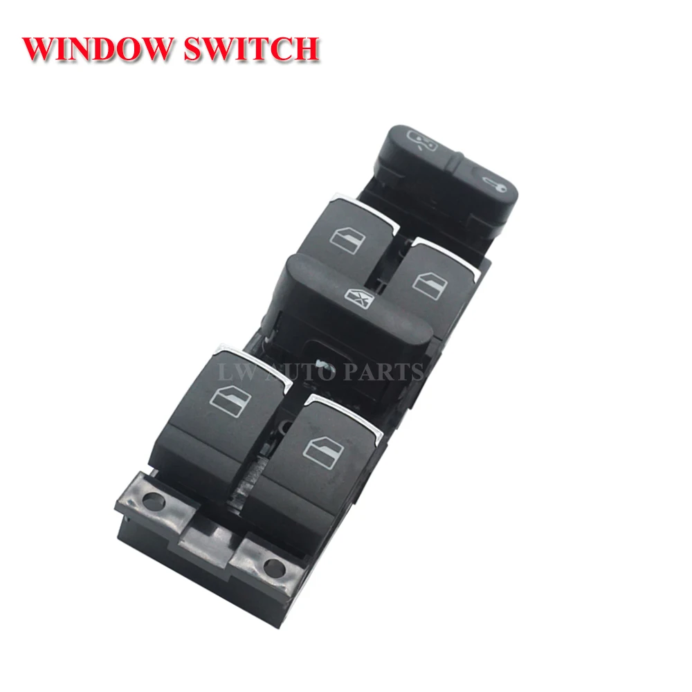 Master Window Control Switch Button for VW 99-04 GTI Golf 4 Jetta MK4 BORA BEETLE Passat B5 B5.5 Seat Leon