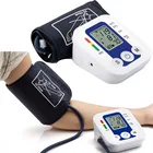 Сфигмоманометр BP, домашний Автоматический цифровой монитор артериального давления на руку с ЖК-дисплеем