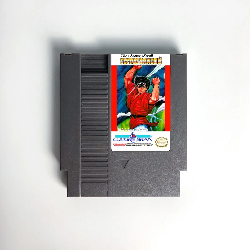 

Flying Dragon The Secret Scroll Game Cartridge For NES Console 72 Pins