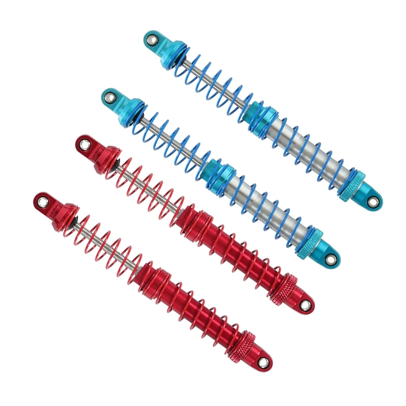 

4PCS 120Mm Metal Hydraulic Shock Absorber Damper for 1/10 Climbing Car TRX4 SCX10 90046