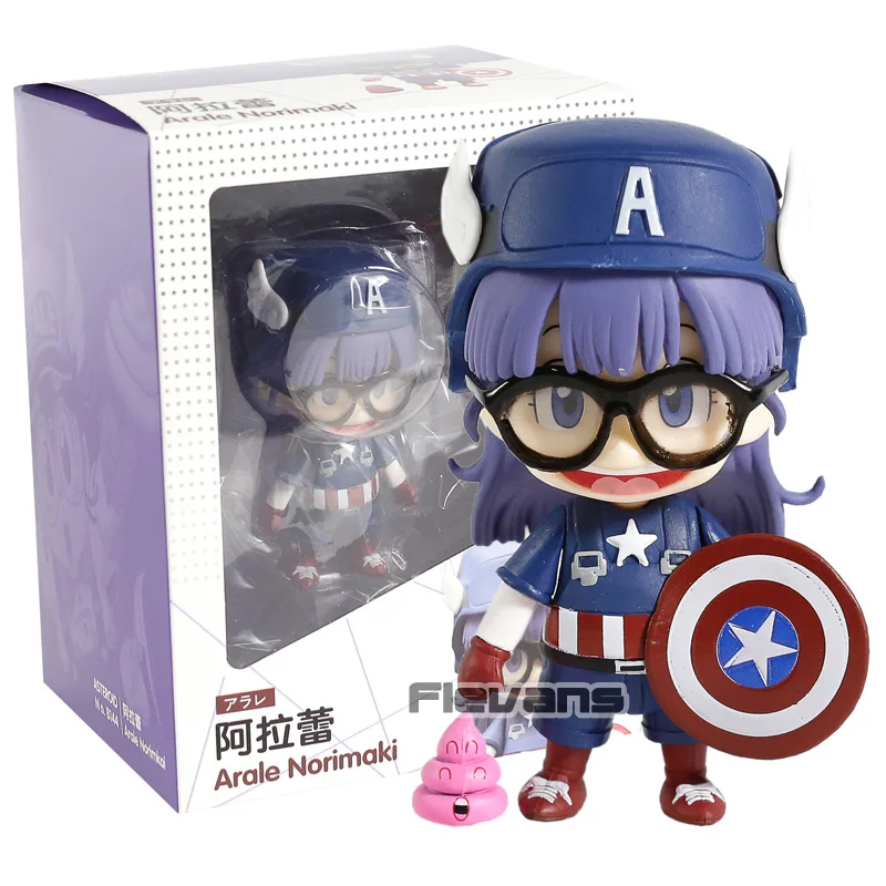Экшн-Фигурка Капитан Америка из ПВХ Dr. Slump Arale Norimaki Коллекционная модель игрушка |