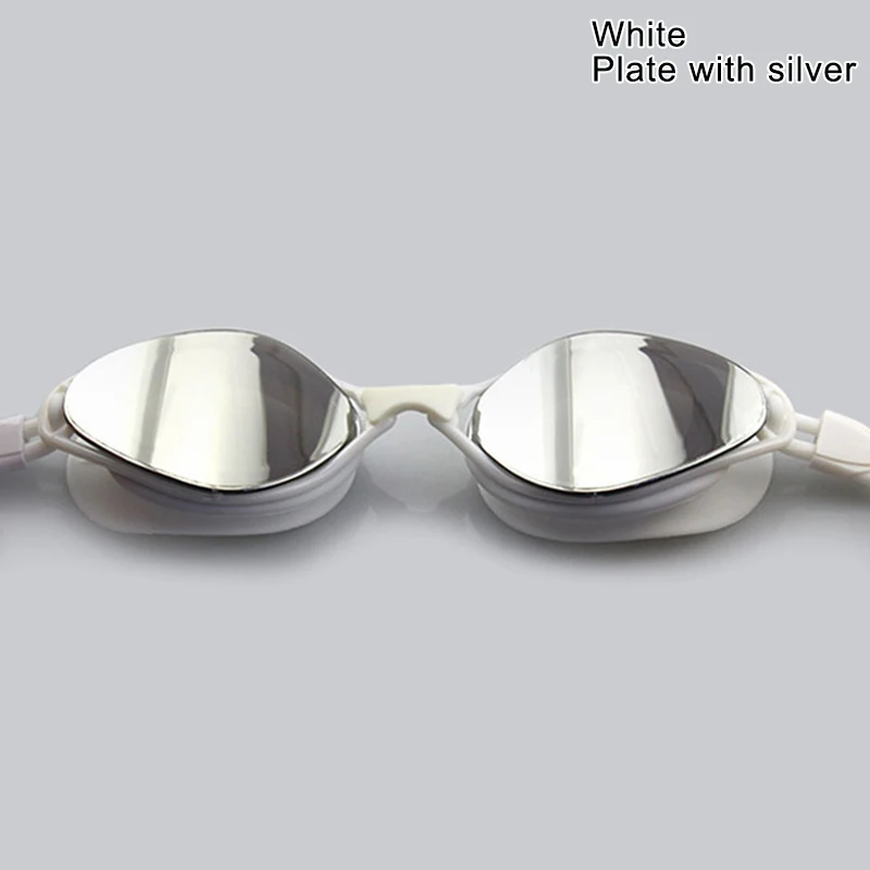 

Men Women Swimming Goggles Clear Vision Waterproof Anti-fog Flat Glasses B2Cshop