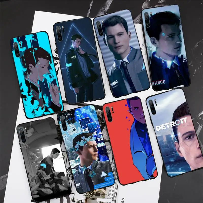 

Detroit Become Human RK800 Connor Phone Case for Xiaomi 5x mi6x mia2 mi8 mi9 mi10 note2 note3 note10 pro max plus 10 lite cover