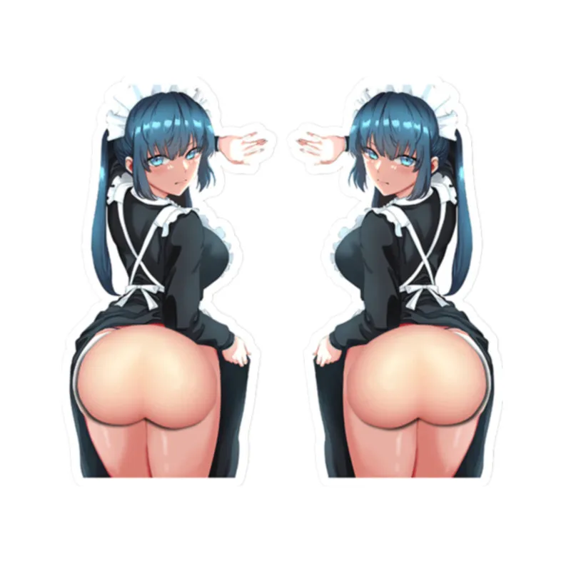 3D Big Butt Anti-collision Silicone Sticker guard anti chafing Car door protector anti-scratch cute butt strip body decoration | Автомобили