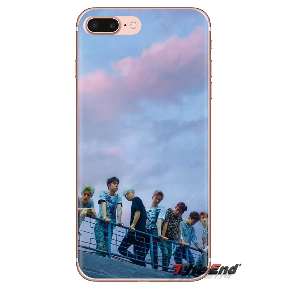 Прозрачный чехол из материала TPU для Samsung Galaxy J1 J2 J3 J4 J5 J6 J7 J8 плюс 2018 Prime 2015 2016 2017 got7